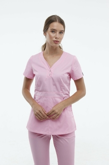 Медичний костюм 1181 Світло-рожевий